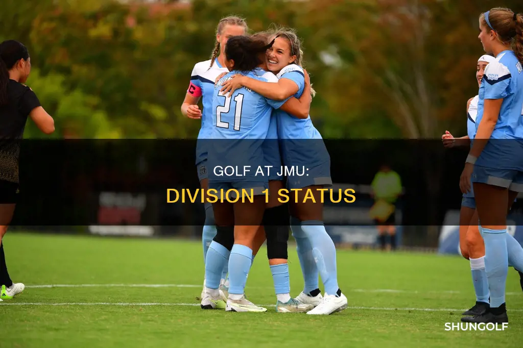 is jmu golf division 1
