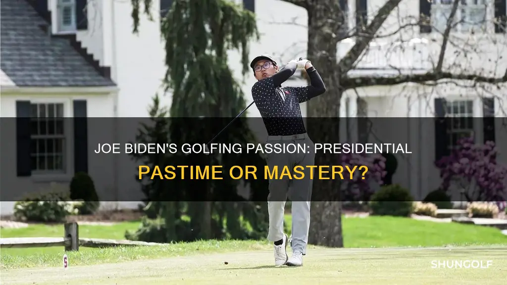is joe biden a golfer