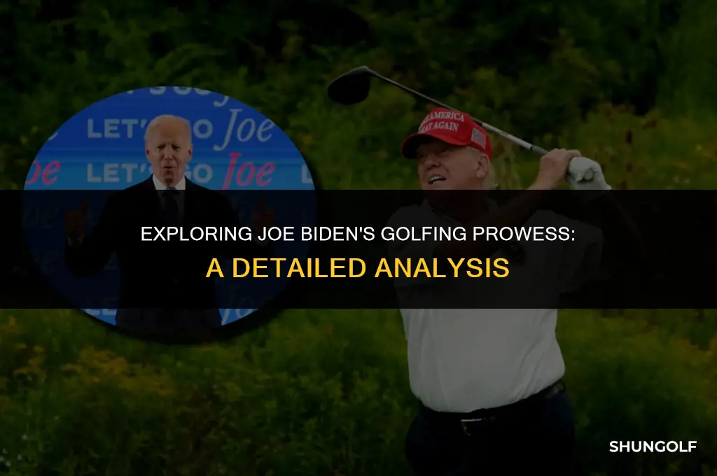 is joe biden good at golf