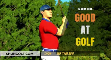 Exploring John Cena's Golfing Prowess: A Celebrity's Tee Time Talent