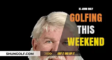 John Daly's Golfing Plans: What's Happening This Weekend?