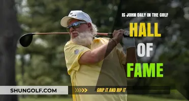 Is John Daly in the Golf Hall of Fame?