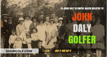 Are Golfer John Daly and Olympic Racer John Daly Related?