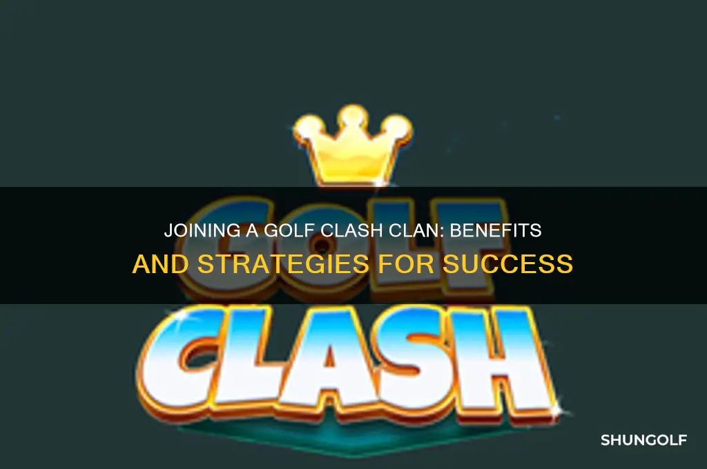 is joining a clan in golf clash beneficial