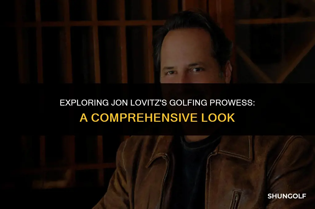 is jon lovitz a good golfer