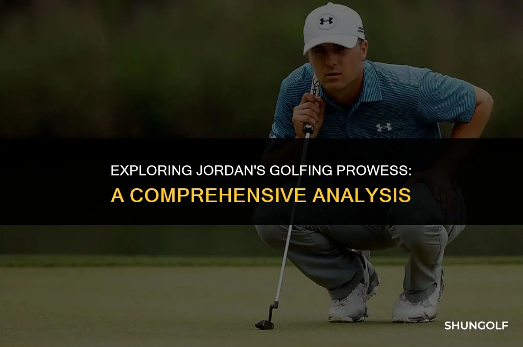 is jordan a good golfer