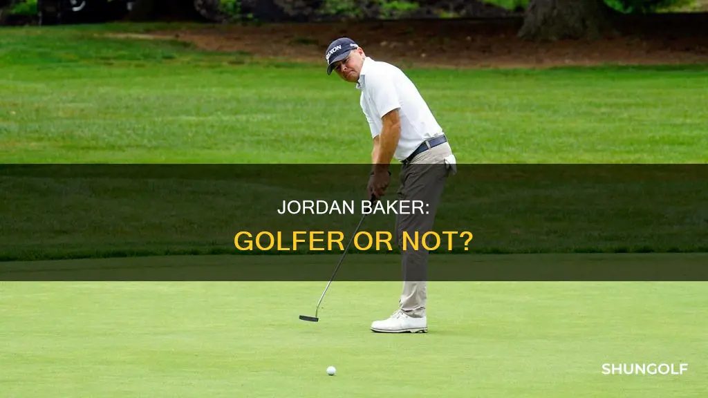 is jordan baker a golfer