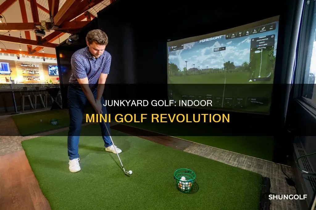 is junkyard golf inside