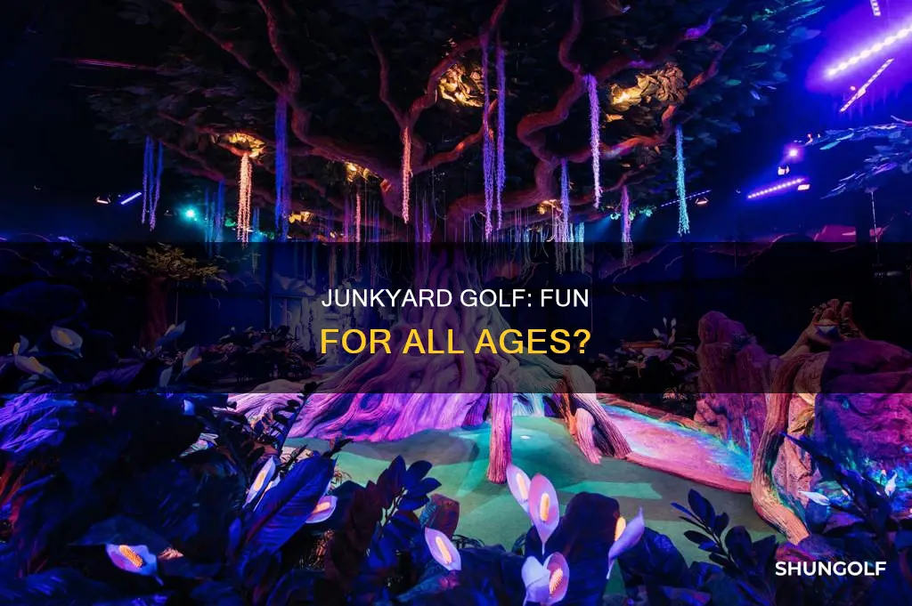 is junkyard golf suitable for kids