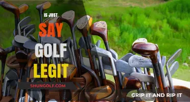 Golf Gear: Just Say Golf Legit?