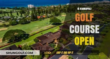 Is Kaanapali Golf Course Open? Current Status and Updates