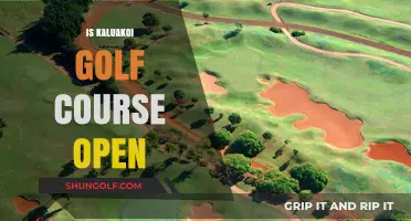 Is Kaluakoi Golf Course Open? Current Status and Updates