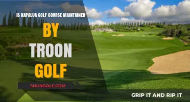 Kapalua Golf Course Maintenance: Troon Golf's Role Explained