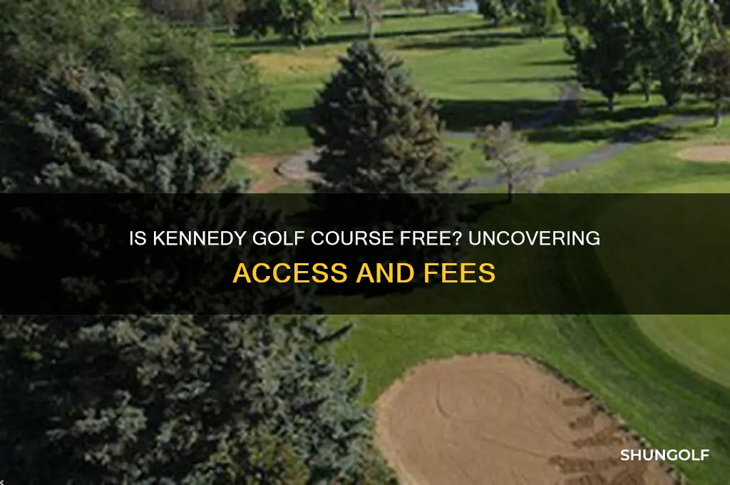 is kennedy golf course free