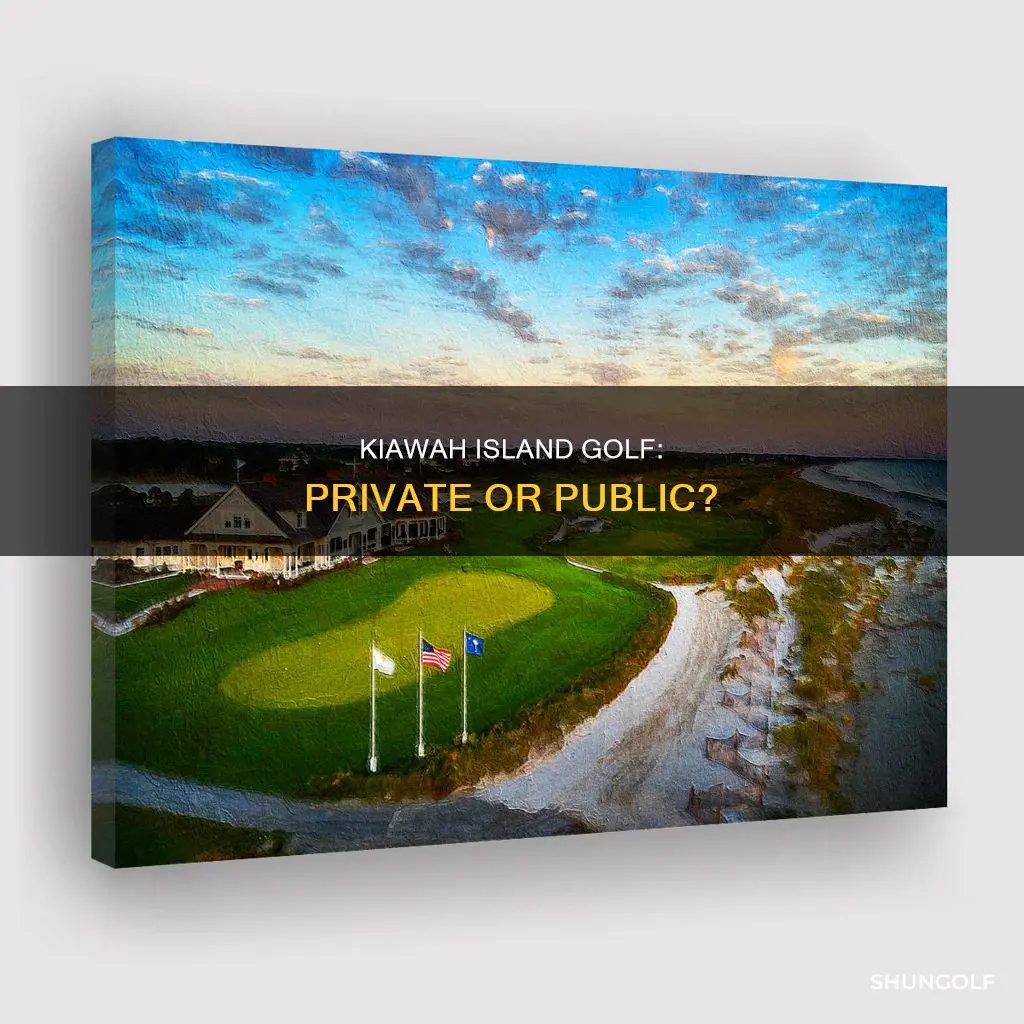 is kiawah island golf private