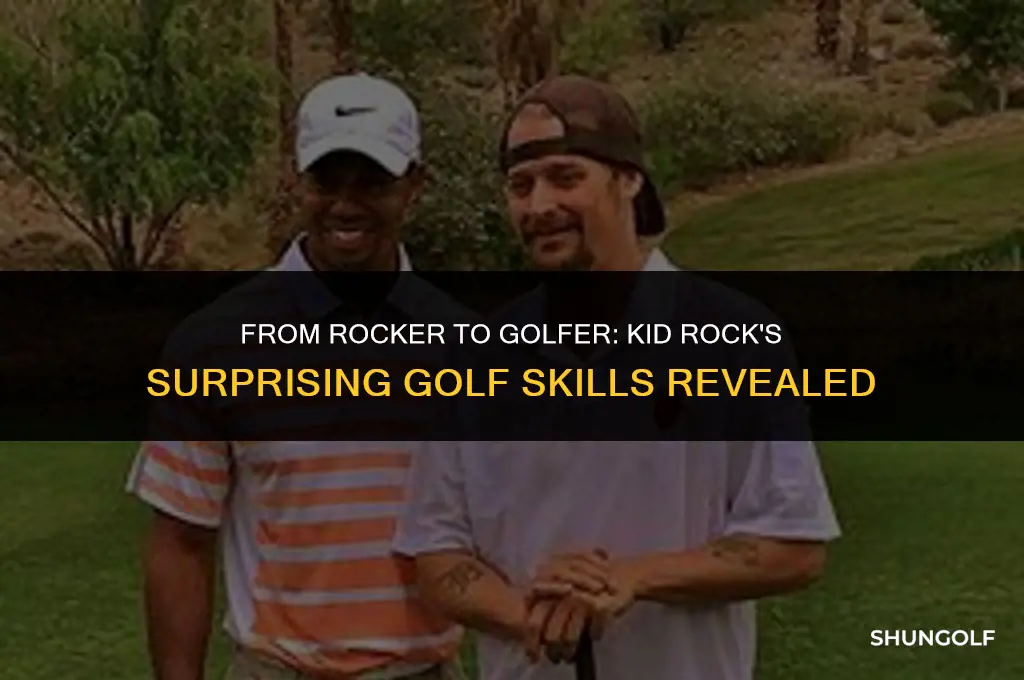 is kid rock a good golfer