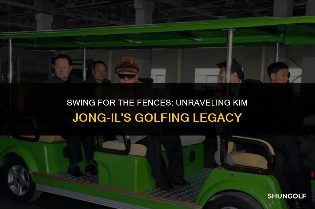 is kim jong il the best golfer