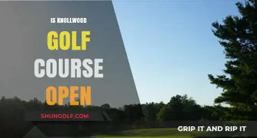 Is Knollwood Golf Course Open? Current Status and Updates