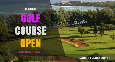 Is Koolau Golf Course Open? Current Status and Updates