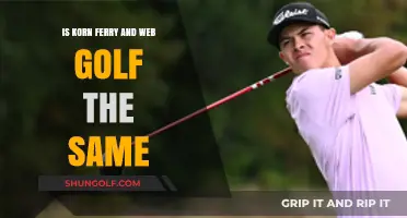 Korn Ferry vs. Web Golf: Understanding the Key Differences