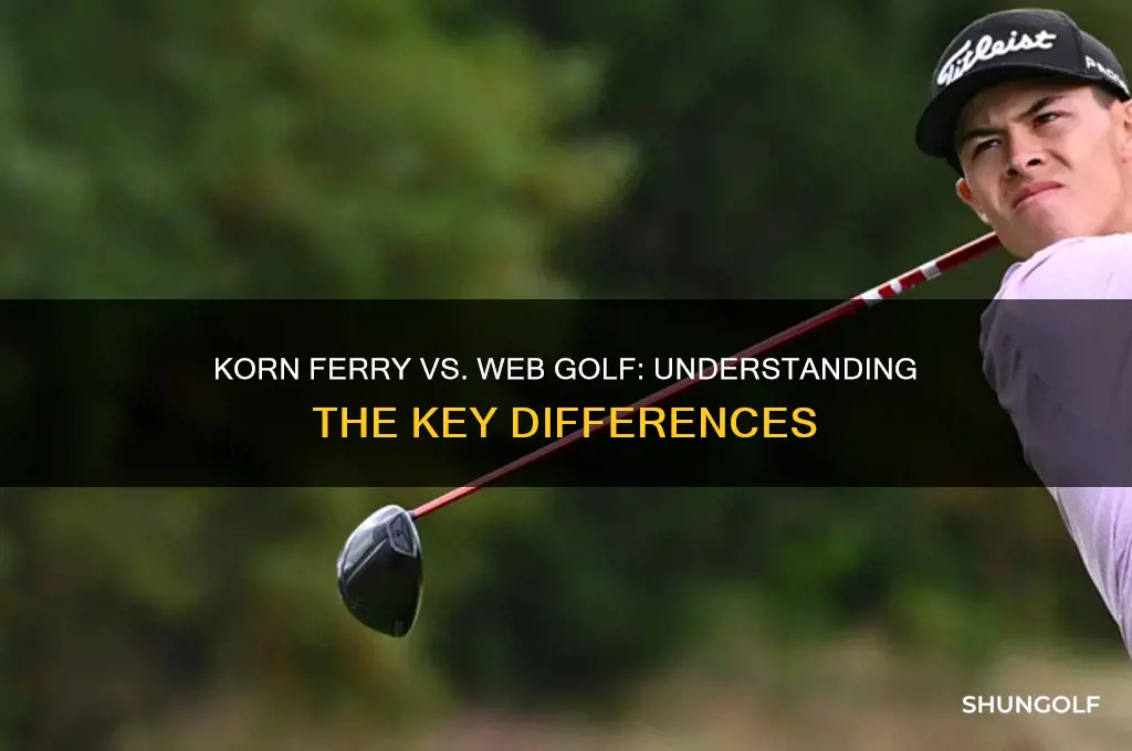 is korn ferry and web golf the same