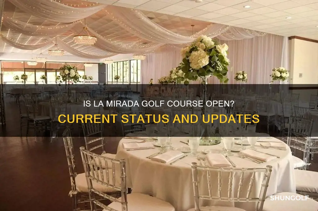 is la mirada golf course open