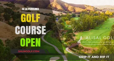 Is La Purisima Golf Course Open? Current Status and Updates