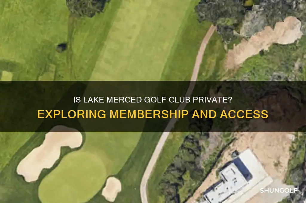 is lake merced golf club private