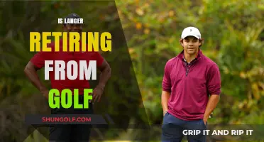Golf Legend Bernhard Langer: Retirement Talk