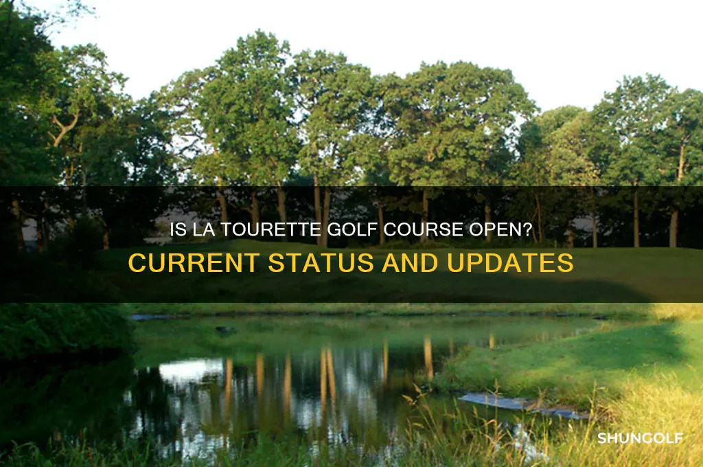 is latourette golf course open