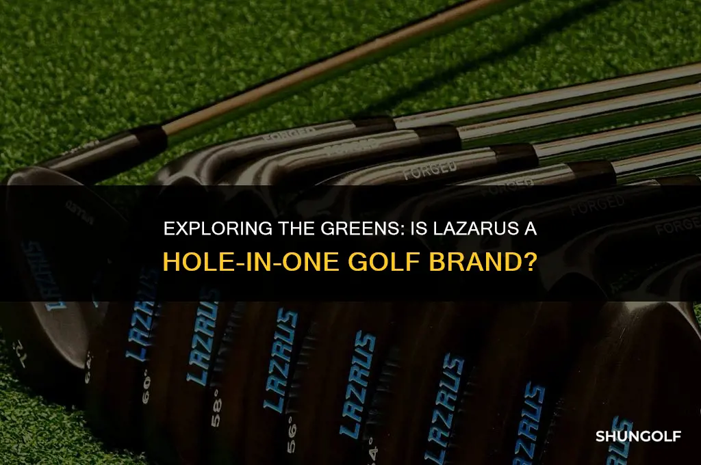 is lazarus a good golf brand