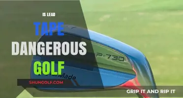 Lead Tape in Golf: Safe or Not?