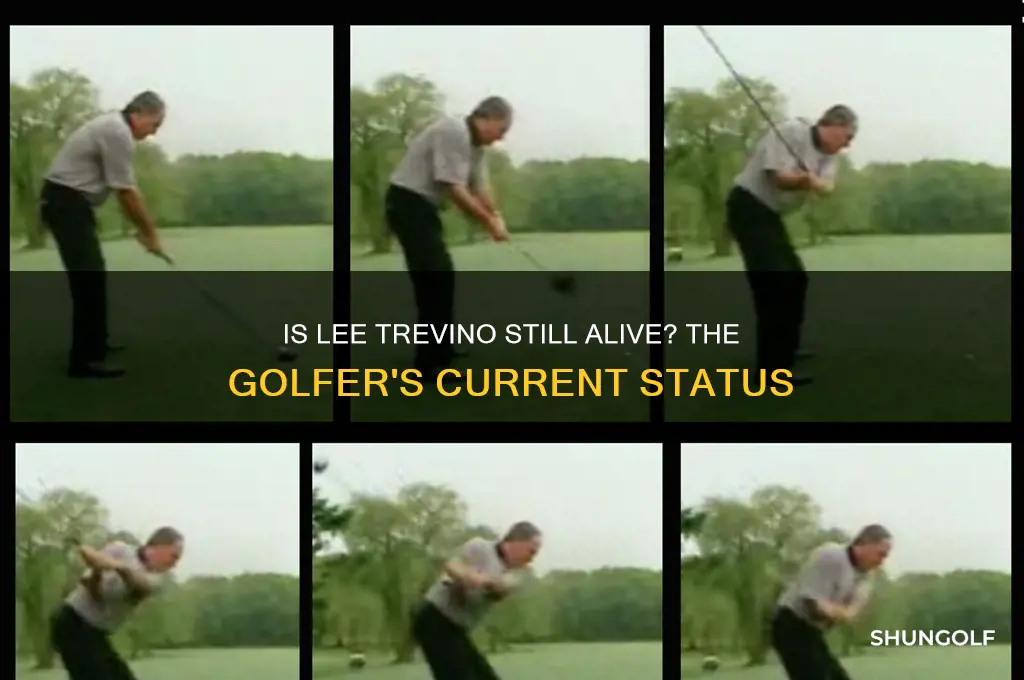 is lee trevino the golfer still alive