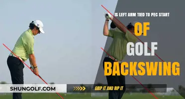 Unraveling the Myth: Left Arm's Role in Golf's Backswing