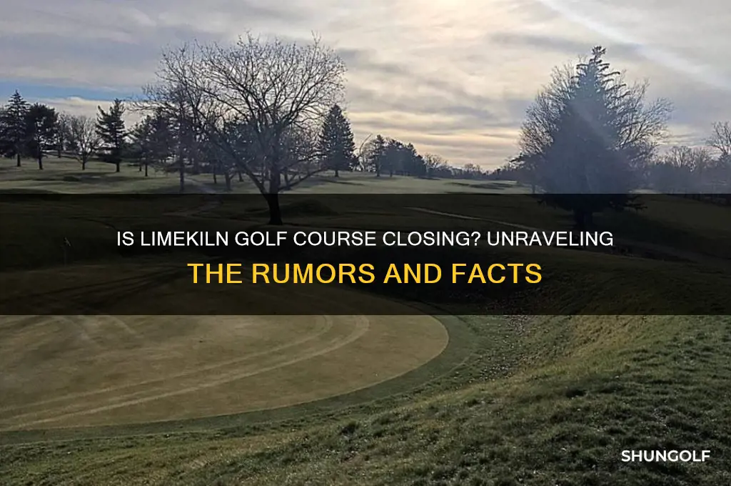 is limekiln golf course closing