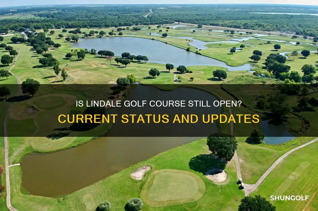 is lindale golf course still open