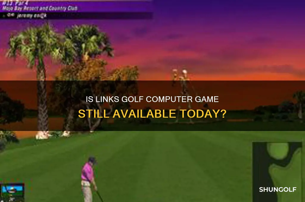 is links golf computer game still available