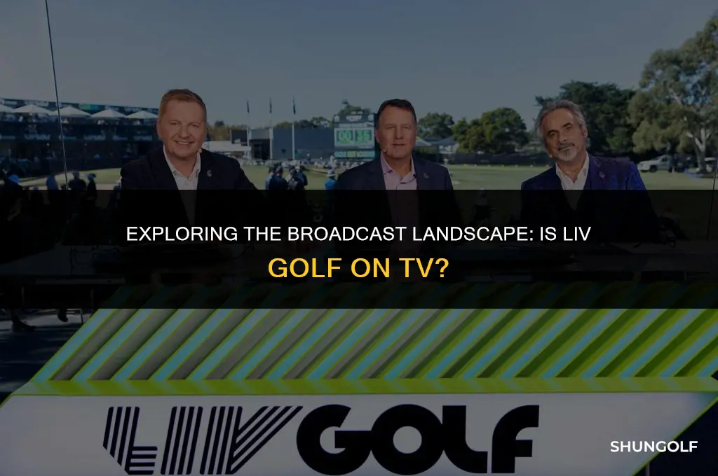 is liv golf on tv