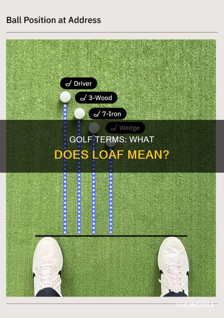 is loaf a golf term