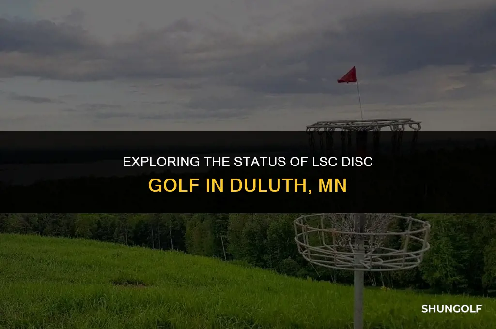 is lsc disc golf closed in duluth mn