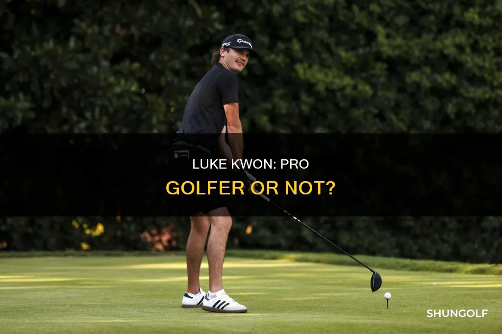 is luke kwon a pro golfer