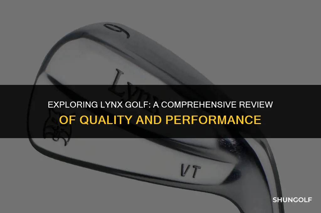 is lynx a good golf brand