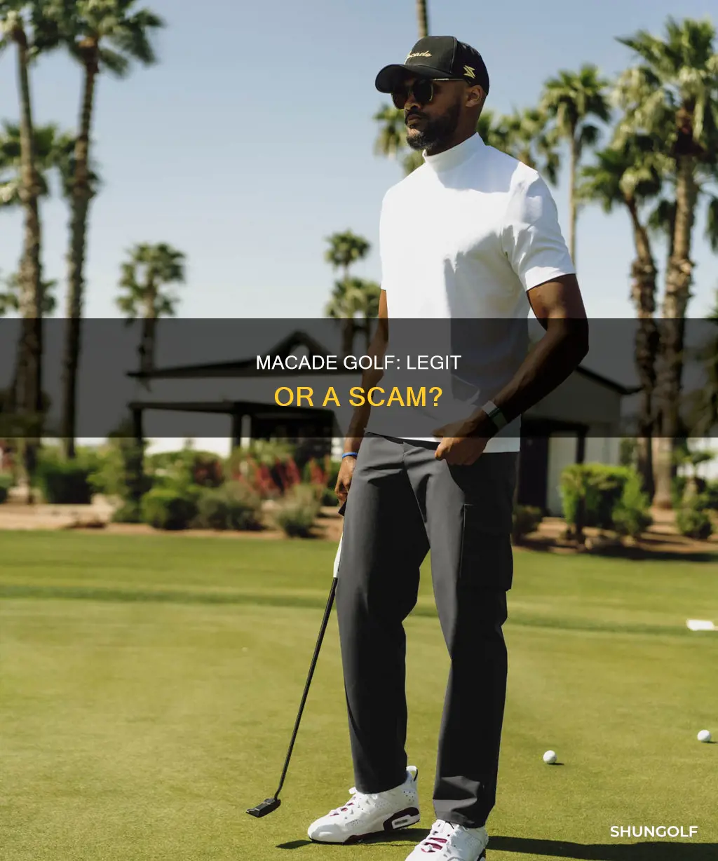 is macade golf legit
