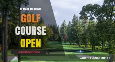 Is Mace Meadows Golf Course Open? Current Status and Updates