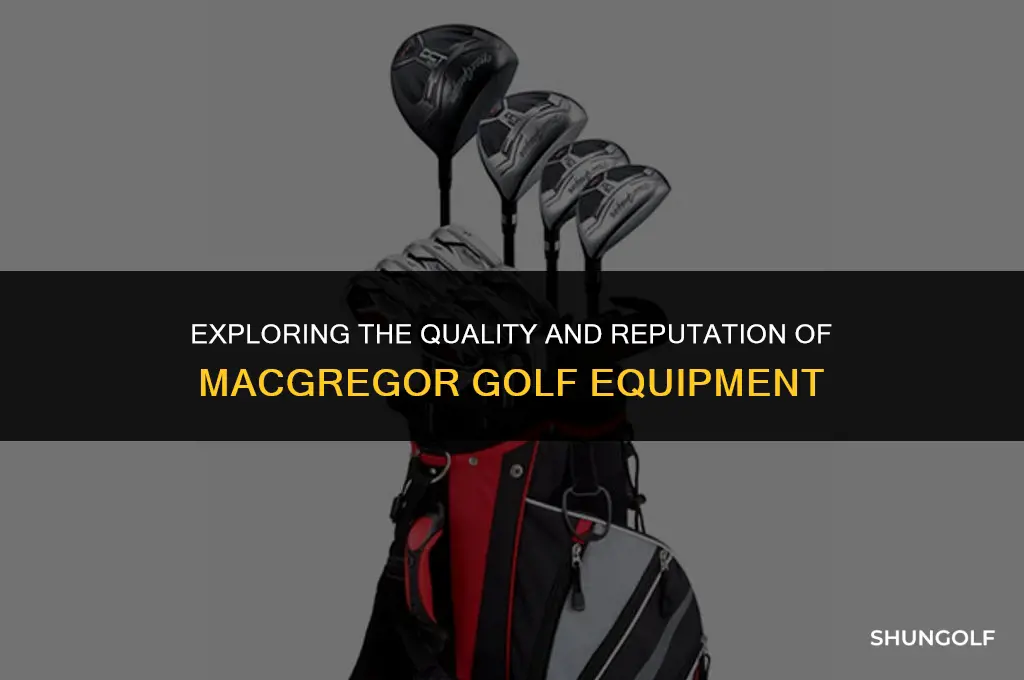 is macgregor a good golf brand
