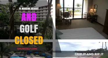 Makena Resort and Golf: Closed or Open?