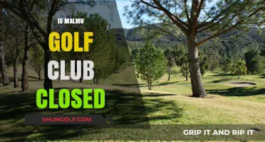 Is Malibu Golf Club Closed? Current Status and Updates