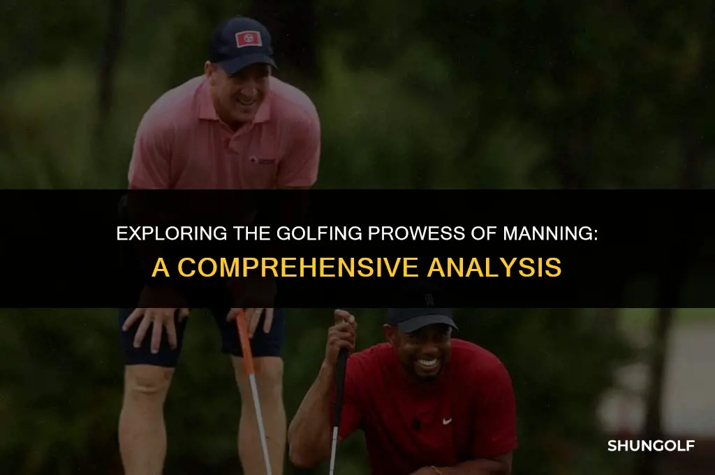 is manning a good golfer
