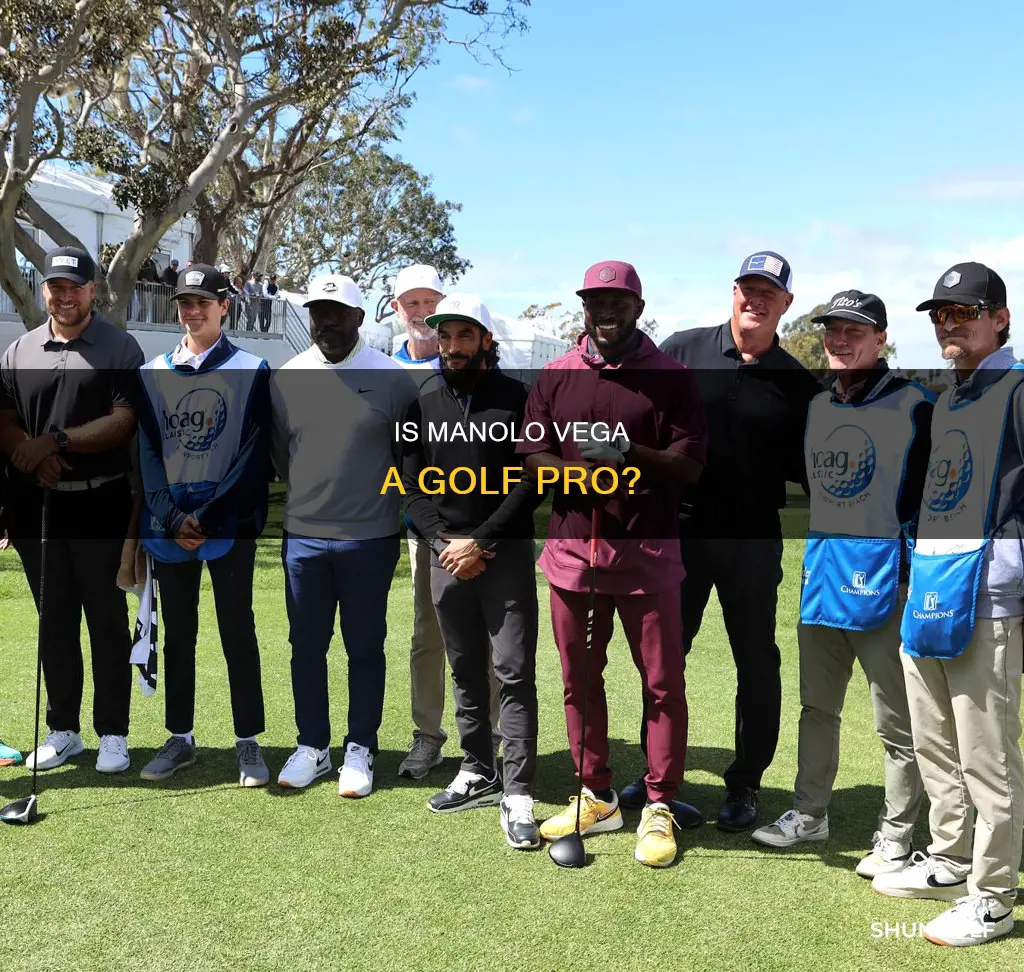 is manolo vega a golf pro