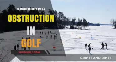 Manufactured Ice: A Fairway Obstacle or Unfair Golf Challenge?